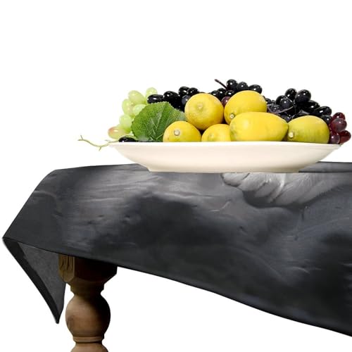 Nappe de table rectangulaire motif chat pour décoration de cuisine et restaurant
