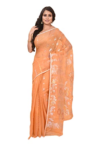 Sari indien en coton léger pour éviter la chaleur lors des fêtes de famille