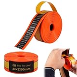 2 Stück Fahrradreifen Pannenschutzband, MTB/Rennrad Reifenliner, Fahrrad Pannenschutzband mit Selbstklebefunktion, Pannenschutz Einlage für 20/24/ 26/27,5/28/ 29/ 700c Reifen (23mm