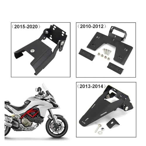 Plaque de navigation GPS pour Ducati Multistrada 1200 support téléphone durable