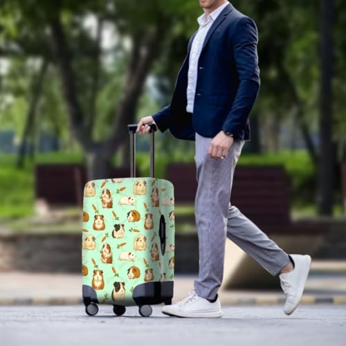 Housse valise protection animaux bruns en spandex élastique