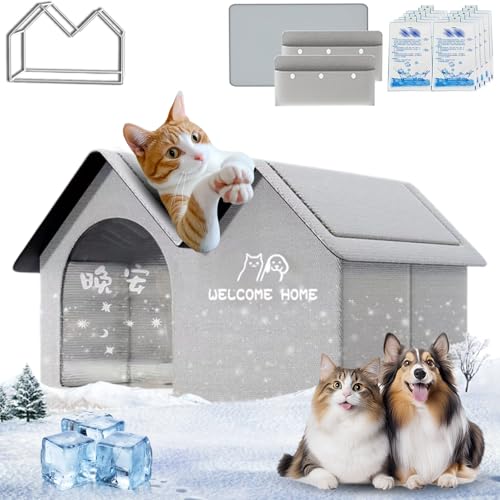 Dog House with AC and Ice Crystal Box Option