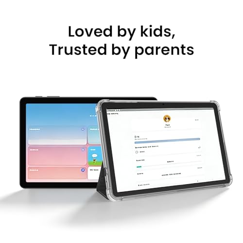 Image of COLORROOM Android16 Tablet,10inch Tablet with Case, Octa Core CPU,Black | 24GB+64GB+512GB Expansion, 6000mAh Battery+18W Fast Charging, Dual WiFi, Dual Cameras,Support Widevine L1 Google Kids Space