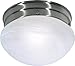 Satco - 1 Light Es Small Mushroom W/ Alabaster Glass - (1) 13W Gu24 Lamp Included