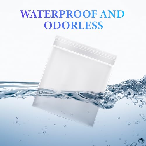 200pcs 1.5"x2" 4 Mil Mini Plastic Bags, Transparent Small Zip Bag Resealable Clear Tiny Zipper Bags Pouches All Purpose Storage Bag for Jewelry, Snack, Beads, Bolts