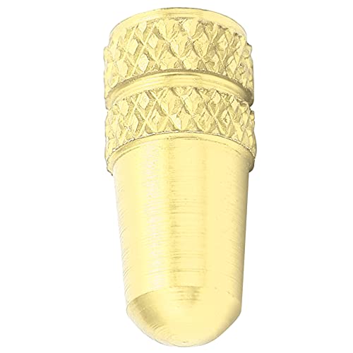 Cubiertas de válvula aluminio, 2 piezas, dorado miniatura 6