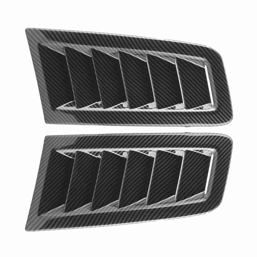 Rejillas de ventilación para capó universales de ABS estilo Focus RS MK2 en carbono 4
