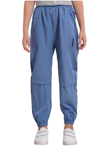 Kids Boys Waterproof Cargo Pants Casual Elastic Waist Trousers Softshell Outdoor Trekking Jogging Hiking Pants