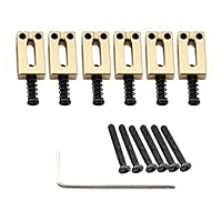Amazon.co.jp: Musiclily Ultra 11.2mm ブラス製ギターブリッジ