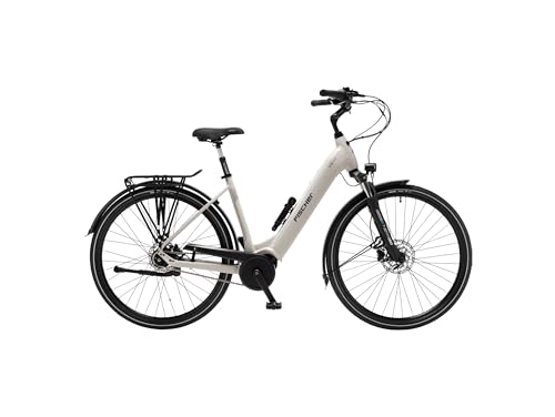Fischer E-Bike City CITA 4.3i Elektrofahrrad für Damen und Herren, RH 43, Mittelmotor 65 Nm, 36 V Akku