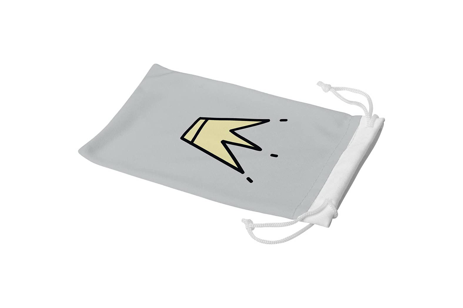 Digitally Printed Glasses Pouch, Sunglasses Pouch, 100% Cotton, Soft & Slim, Protective Glasses Case with Drawstring Closure, 1 Piece, 11x19 cm