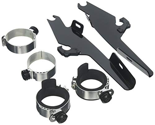 Super Sale 🛒 Memphis Shades MEM8992 Black Trigger-Lock Mount Kit fits Yamaha XVS650/1100A V-Star Classic Models 1998-2015
