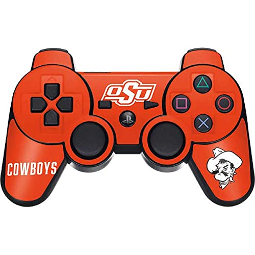 Skinit Decal Gaming Skin Compatible with PS3 Dual Shock Wireless Controller - Officially Licensed Oklahoma State University Vintage Design