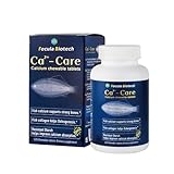 Fecula Biotech Natural Fish Scale Calcium Supplement for All Ages | Bone Health and Muscle Supplement | Effective Absorption, Strong Bones Density | 120 Chewable Tablet