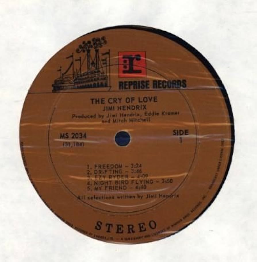 ミュージック DEADLINE Jimi Hendrix - The Cry Of Love - Reprise - MS 2034 Canada