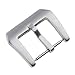 Produktbild Edelstahl-Uhrenarmband Verschluss Band Schnalle Uhr Schnalle, Reparatur teil - Silber - 24mm
