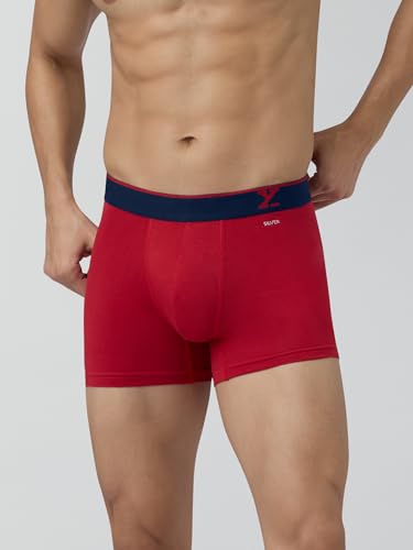 Image of XYXX Men's Underwear Aero IntelliSoft Micro Modal Trunk, Combo Pack of 3