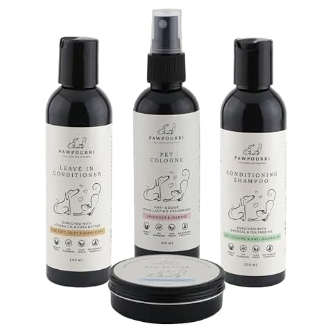 Pawpourri Pet Grooming Kit (Shampoo, Conditioner, Paw Butter, Cologne) Cover