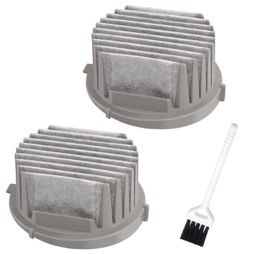 Homukari VC-CLS1 VC-CLS2 VC-CLS11 交換用掃除機フィルター コードレスサイクロンスティッククリーナー交換用消耗品フィルター 掃除ブラシ付き(2個) Homukari VC-CLS1 VC-CLS2 VC-CLS11 交換用掃除機フィルター コードレスサイクロンスティッククリーナー交換用消耗品フィルター 掃除ブラシ付き(2個)