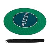WWWFZS Spieltisch aus FilzPokerauflage, Spielfläche Poker Tischplatte für den eigenen Pokertisch - Deluxe Pokertuch Tischdecke aus Pokerfilz Pokermatte Pokertischaufsätze