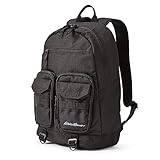 Eddie Bauer Cargo Daypack 18L Backpack, Black, ONE SIZE