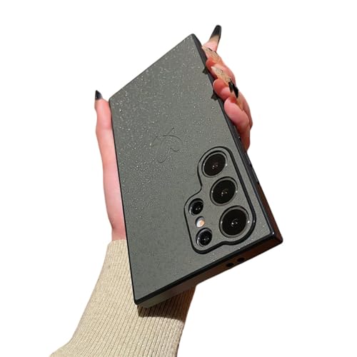 Coque antichoc Samsung S22 avec couverture arrière antidérapante en cuir