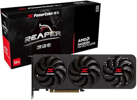 PowerColor Reaper AMD Radeon RX 9070 GRE 12GB GDDR6