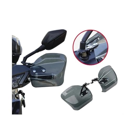 Protection levier frein embrayage et protège-main coupe-vent réfléchissant scooter - 5