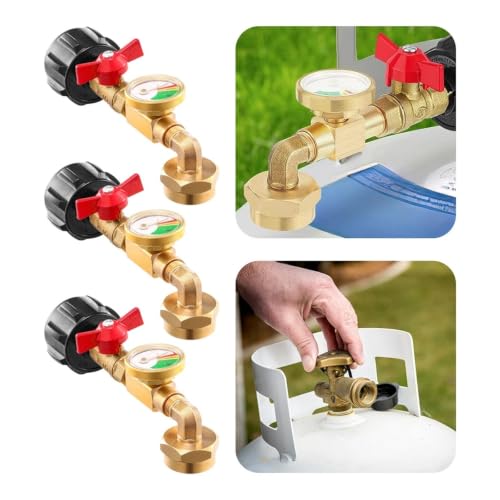 Indicateur de niveau de gaz propane avec régulateur haute précision intégré