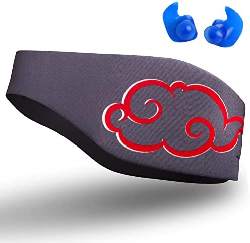Qshare Swimming Headband Best Design Ear Band to Protect Swimmer's Ears, Doctor Recommended to Keep Water Out and Earplugs in, 2 Sizes for Toddlers & Adults