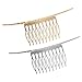 Hellery 2 Pezzi Pettine per Capelli in Metallo Da Sposa Diapositiva 10 Clip Risultati Gioielli per Capelli Fai Da Te