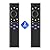 2Pack Universal Remote Replacement for Samsung TV Remote Control, Compatible with All Samsung Smart Frame Curved QLED Crystal UHD TVs
