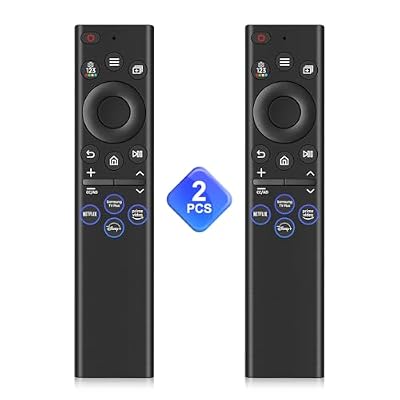 2Pack Universal Remote Replacement for Samsung TV Remote Control, Compatible with All Samsung Smart Frame Curved QLED Crystal UHD TVs