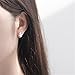 Halloween Ghost Stud Earrings Minimalist Stainless Steel Funny Cute Tiny Spooky Pumpkin Skull Small Horror Earrings for Women Gothic Halloween Cosplay Party Christmas Holiday Fashion Jewelry (4 pairs ghost)