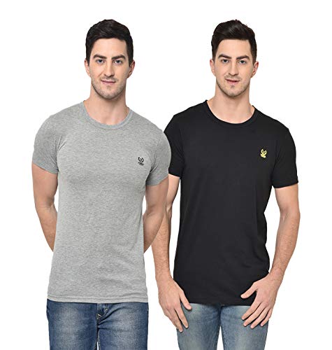 Image of Mack Jonney Regular Fit Mens Tshirts(Pack of 2-MACK632555)