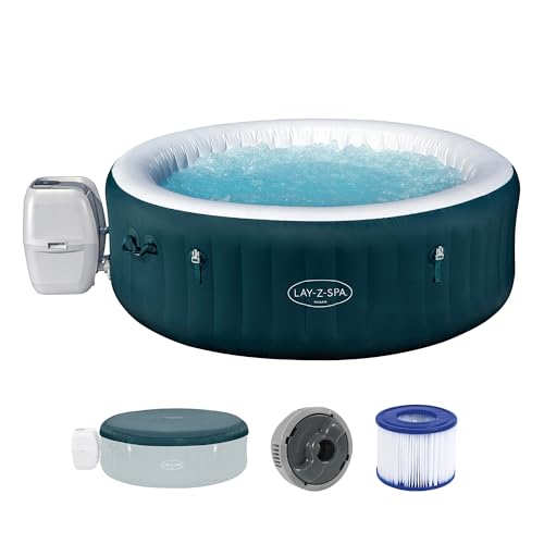 Bestway® Lay-Z-SPA® Energiespar-Whirlpool Miami AirJet™ für 6 Personen Ø 196 x 66 cm,...