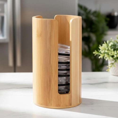Organizador de tapas profesional y accesorio resistente para frascos de cocina 8