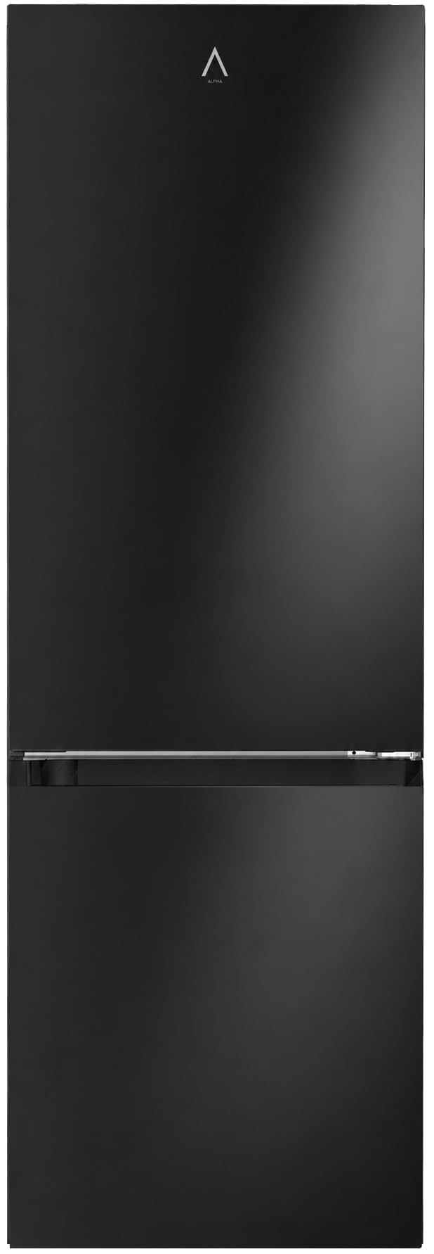 ALPHA Frigorífico Combi Pegasus Elite-180 Negro Brillo, Total No Frost con Multi Airflow, Inverter, Bajo Nivel Sonoro *Alta Gama* | Frigorifico negro