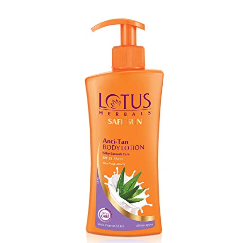 Lotus Herbals Safe Sun Anti - Tan Body Lotion With Aloevera Extra...