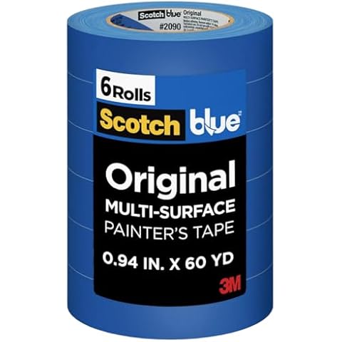 ScotchBlue Original Painter's Tape, 6 Rolls Cover