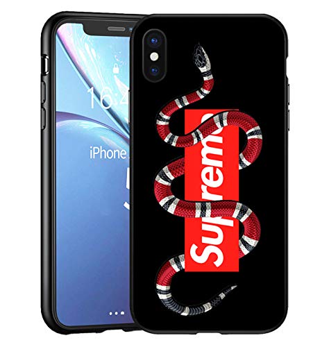 Toxdi GG Logo iPhone XS MAX Funda, Carcasa Silicona Protector Anti-Choque Ultra-Delgado Anti-arañazos Case Caso para Teléfono iPhone XS MAX (GG03)