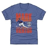 500 LEVEL Mark Vientos Youth Shirt - Mark Vientos New York M Bold WHT (Tri Royal, 8Y Medium)