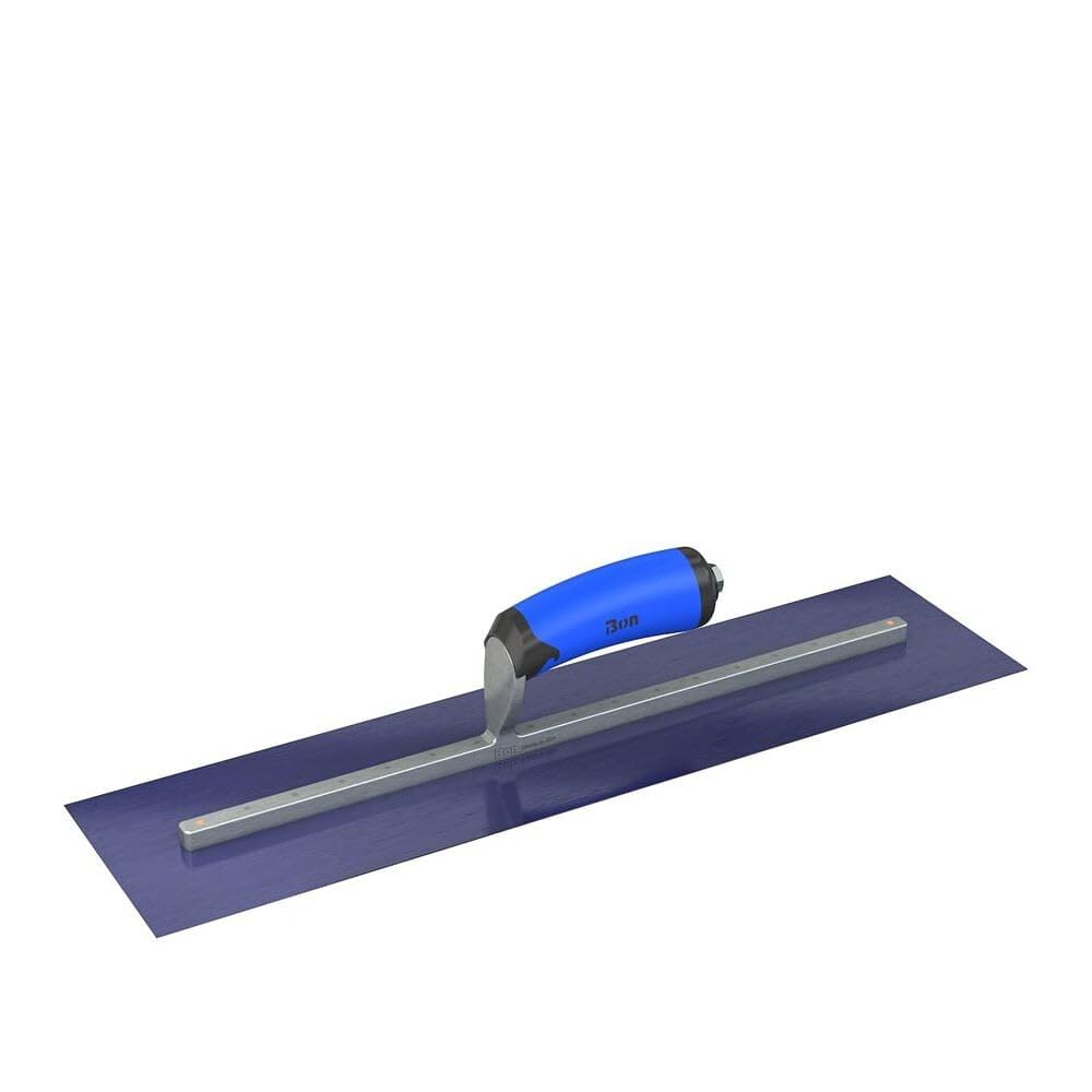 Bon 67-185 Finish Trowel - Square - Blue Steel - 20 X 5 - Comfort Grip Handle โ image 1