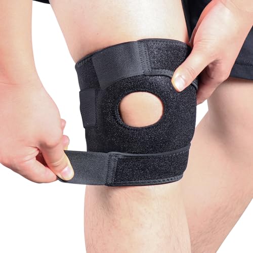 Knee Support Brace: Adjustable Compression Sleeve