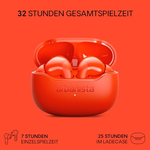 Urbanista Bluetooth Kopfhörer in Ear, Noise Cancelling Kopfhörer Kabellos – Ansicht 6