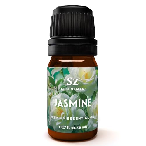 Jasmine Absolute Essential Oil – Pure & Vegan (0.17oz)