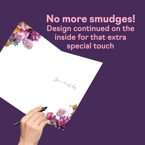 Giftzie GCARD-A5DG-GOLDBAL-AUNT-FBA Beautiful Gold Birthday Cards For Aunt thumb #6