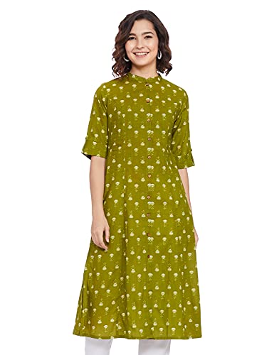 Image of Ayukta Women's Cotton Regular Kurti