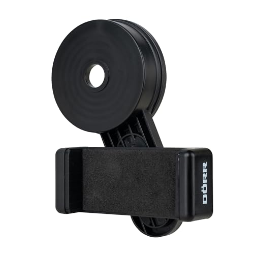 DÖRR Handyhalterung für Spektive, Ferngläser & Teleskope, Smartphone Fotoadapter, Handy-Adapter, für Natur- und Tierfotografie, Vogelbeobachtung, Jäger & Sportschützen, Fernglasadapter, Spektivadapter