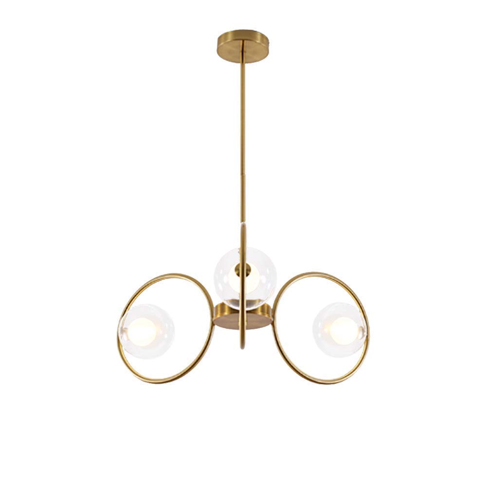 Candelabro moderno de techo con brazos articulados para iluminar el salón